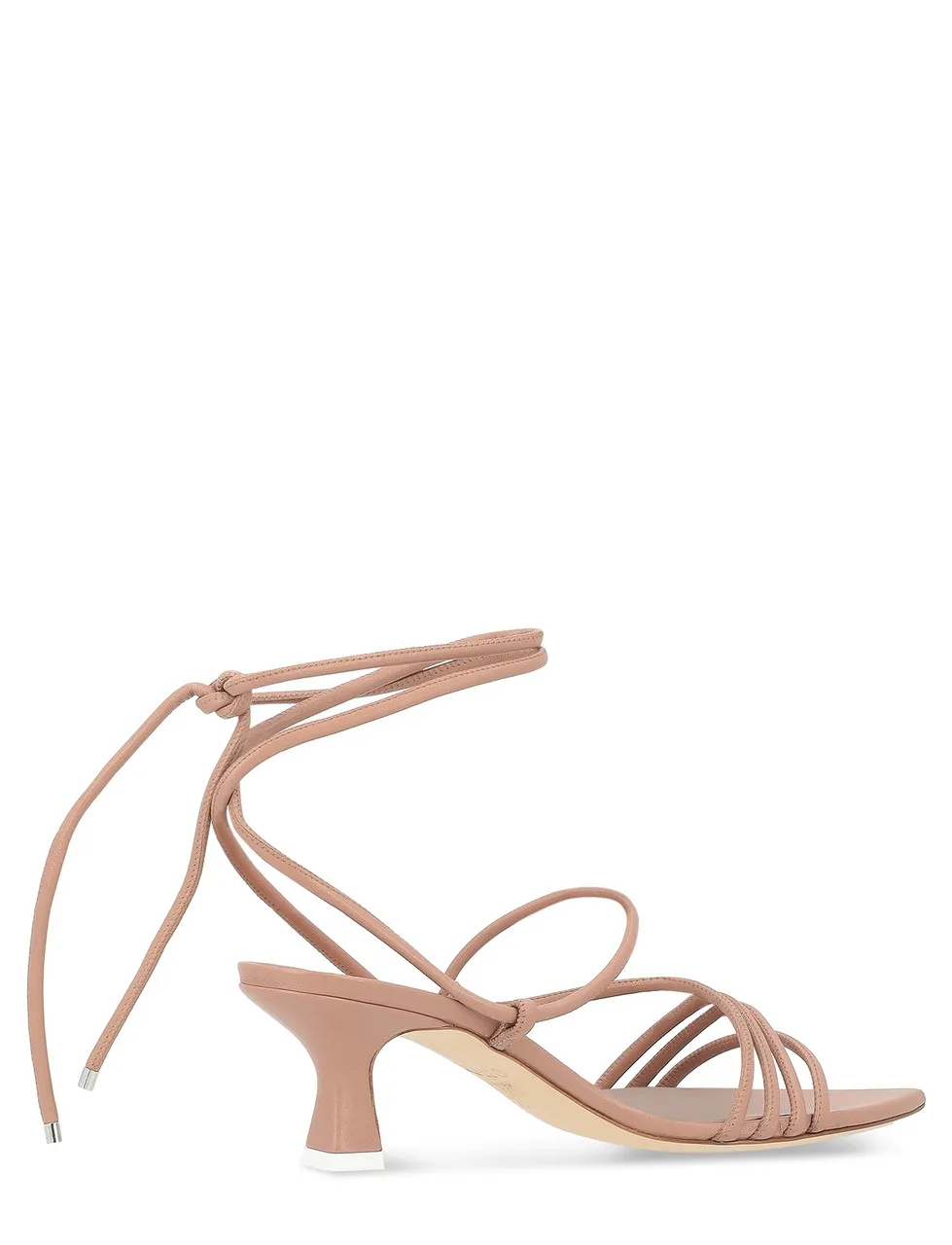 3Juin Sandale Dafne en cuir nappa beige