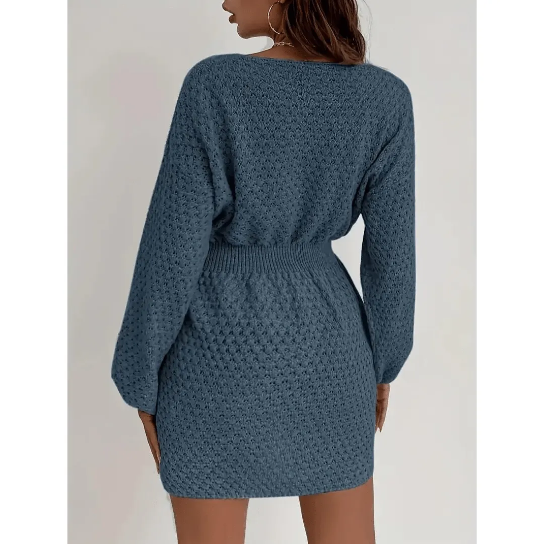 Aveline | Robe légante à Manches Longues | Cintrée