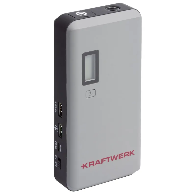 Booster de démarrage + Powerbank 12V, 400CA - 800PA, 37Wh KRAFTWERK 506.000.080