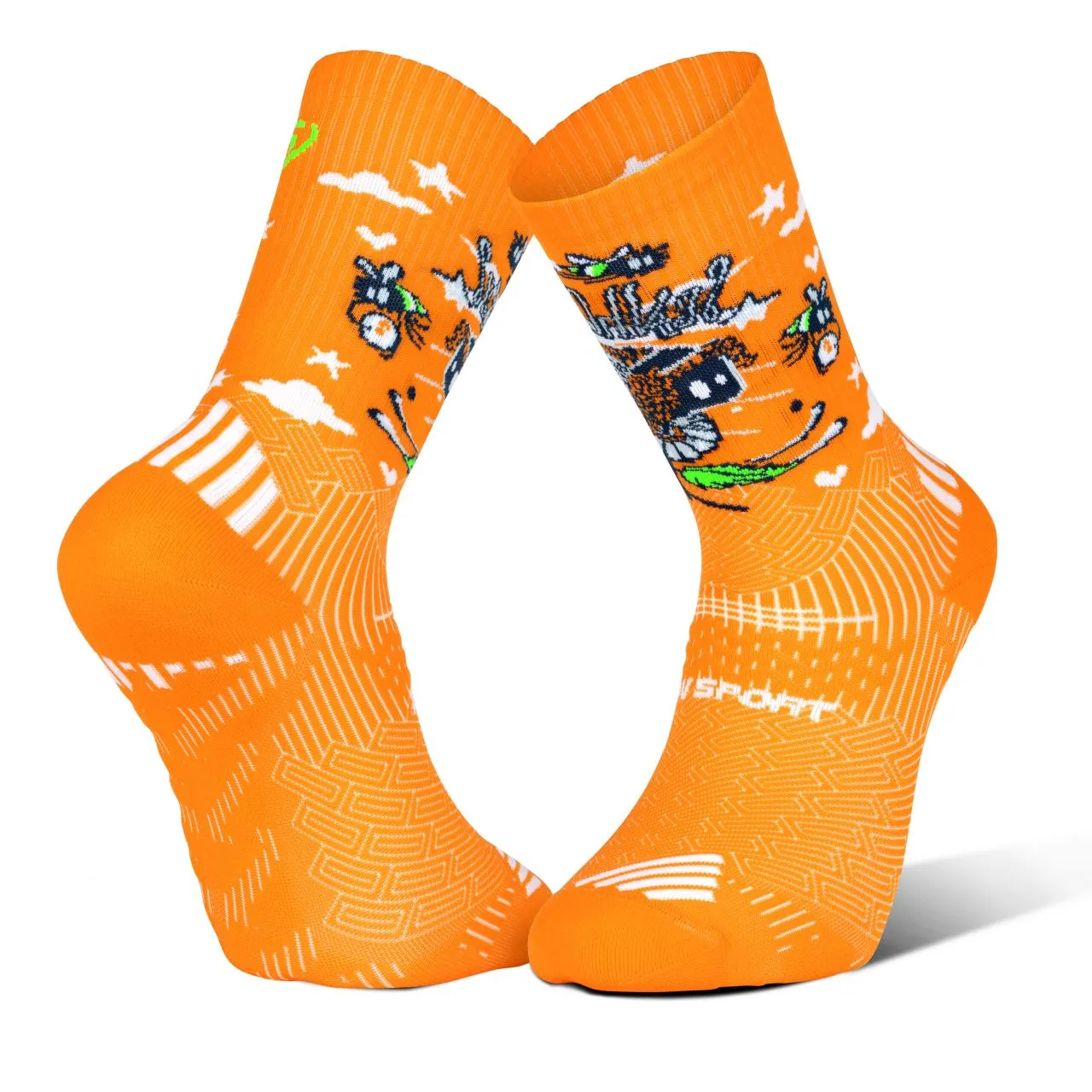 BV SPORT CHAUSSETTE RUN COLLECTOR NHOBI SENHORA Chaussettes Made in France