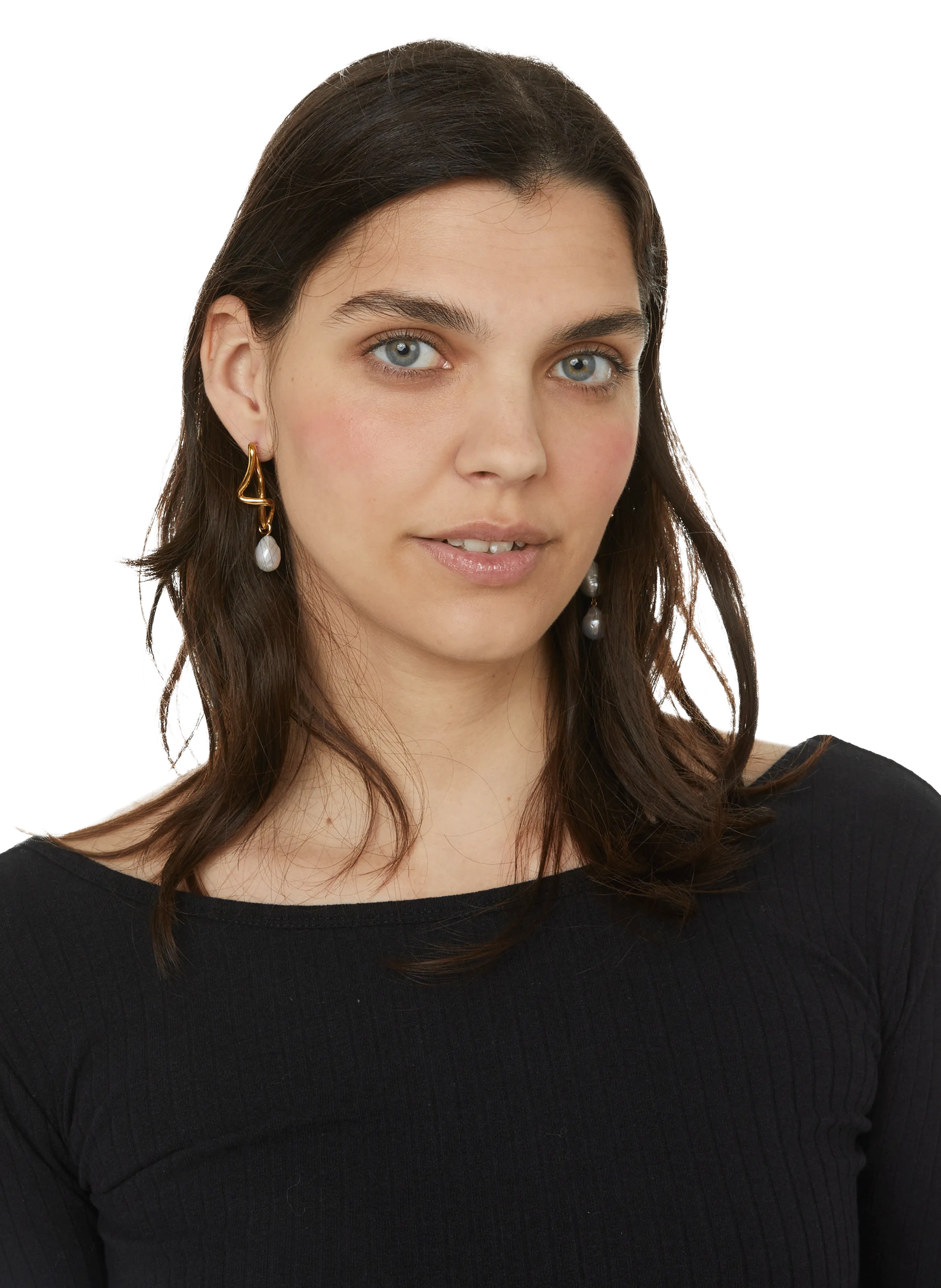 CAES  Body manches longues en coton  - Noir