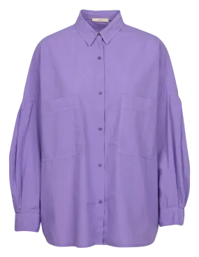 CHEMISE AMPLE COL CLASSIQUE EN POPELINE DE COTON KYOTO - SESSUN pour FEMME | Printemps