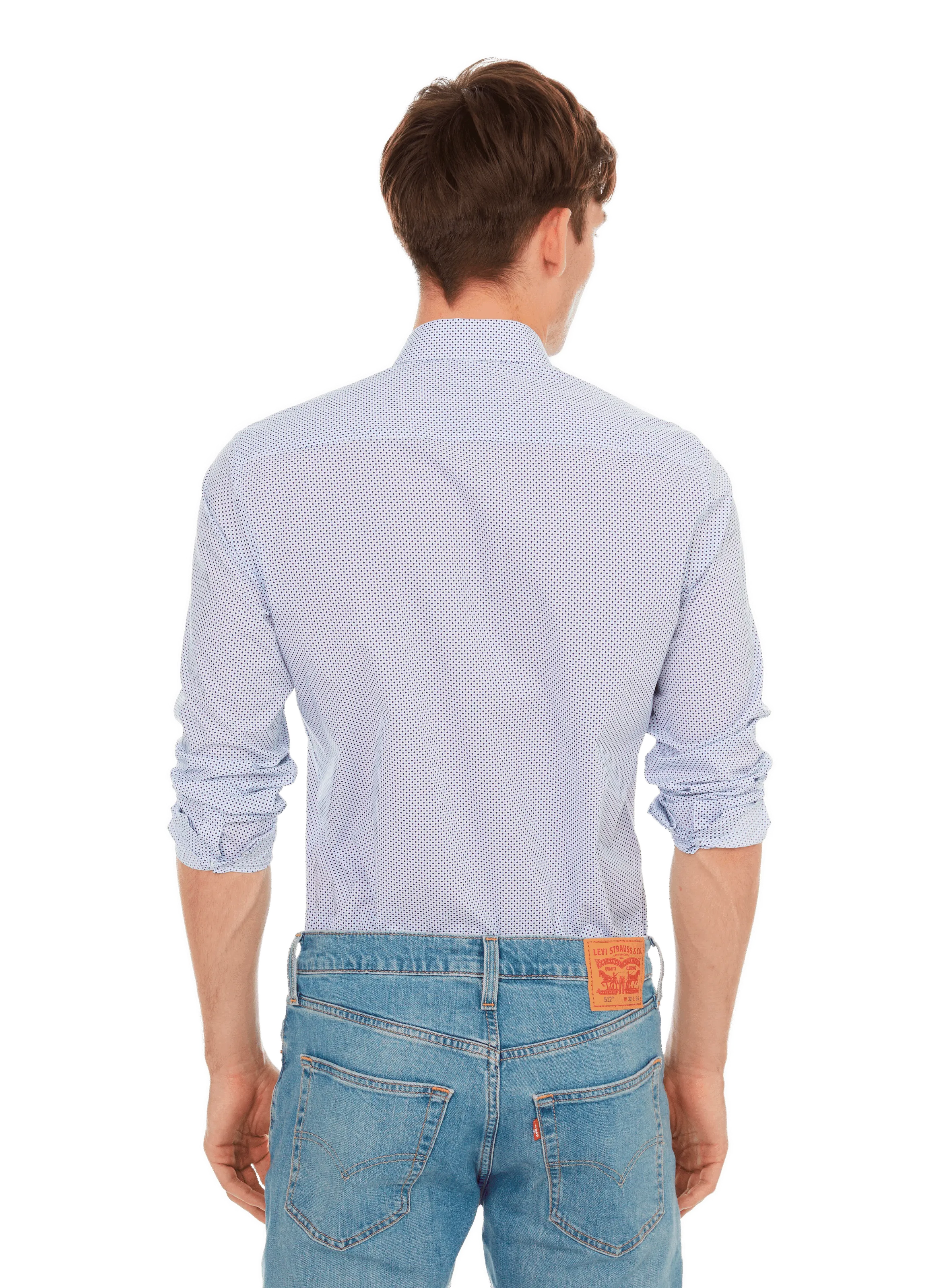 CHEMISE EN COTON - AU PRINTEMPS PARIS pour HOMME | Printemps