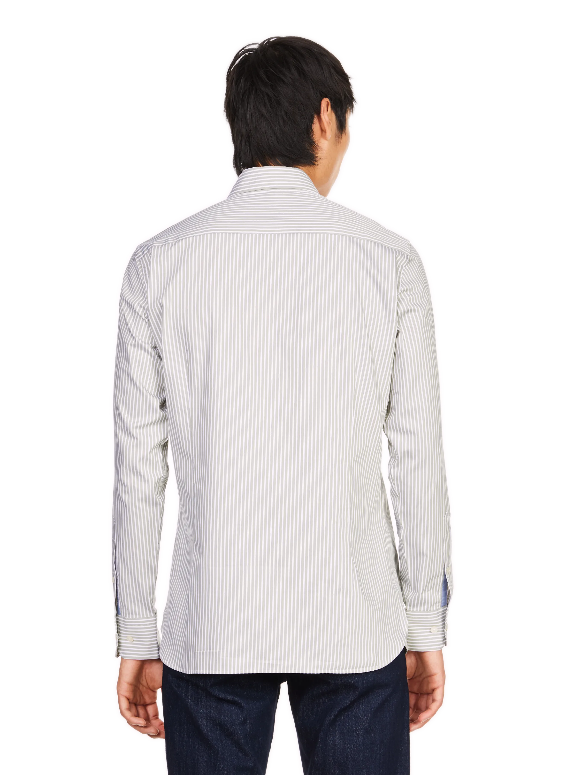 CHEMISE RAYéE EN COTON - HACKETT pour HOMME | Printemps