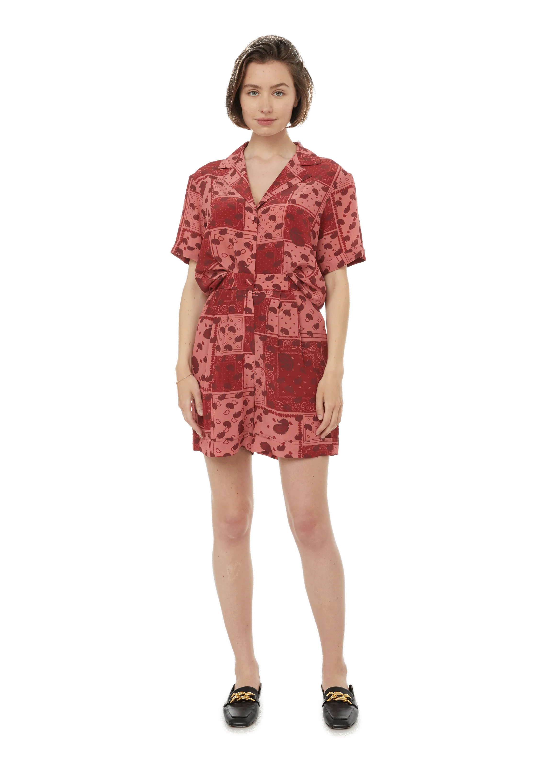 CHEMISE à IMPRIMé CACHEMIRE EN SOIE - ETRE CECILE pour FEMME | Printemps