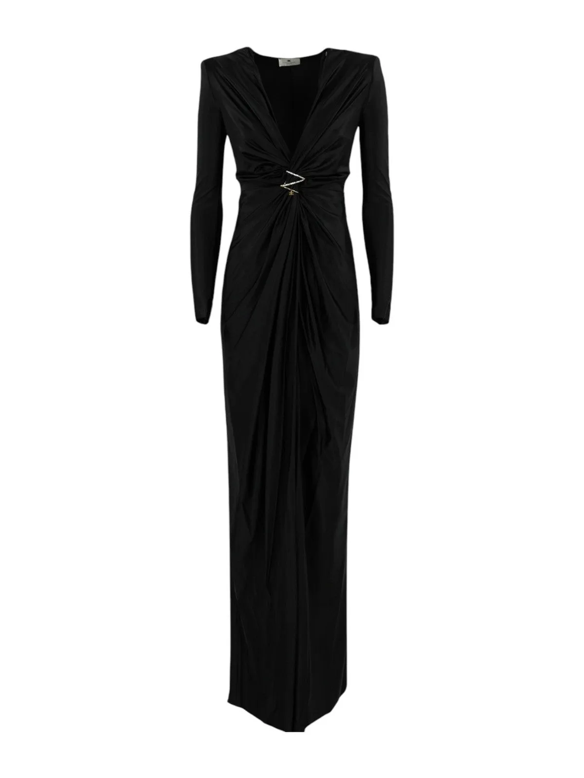 Elisabetta Franchi Robe noire femme AB72947E2 110