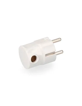 Fiche Schuko S/Lateral 4,8mm Emballée Edm - E40006
