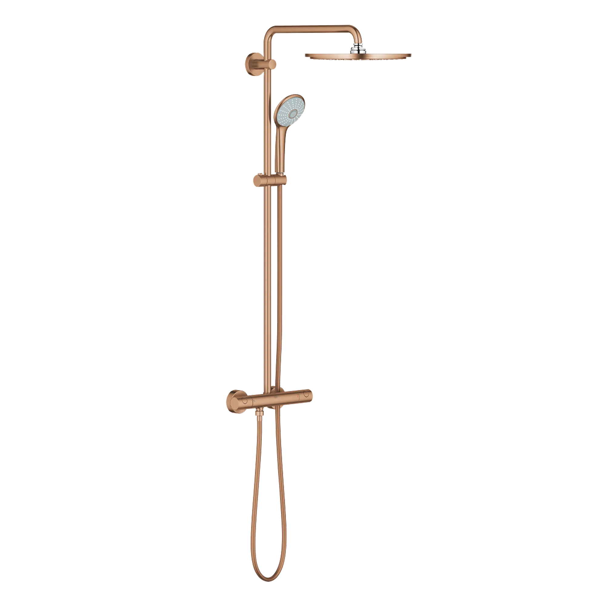 Grohe Euphoria System 310 colonne de douche de pluie robinet thermostatique Brushed Warm Sunset