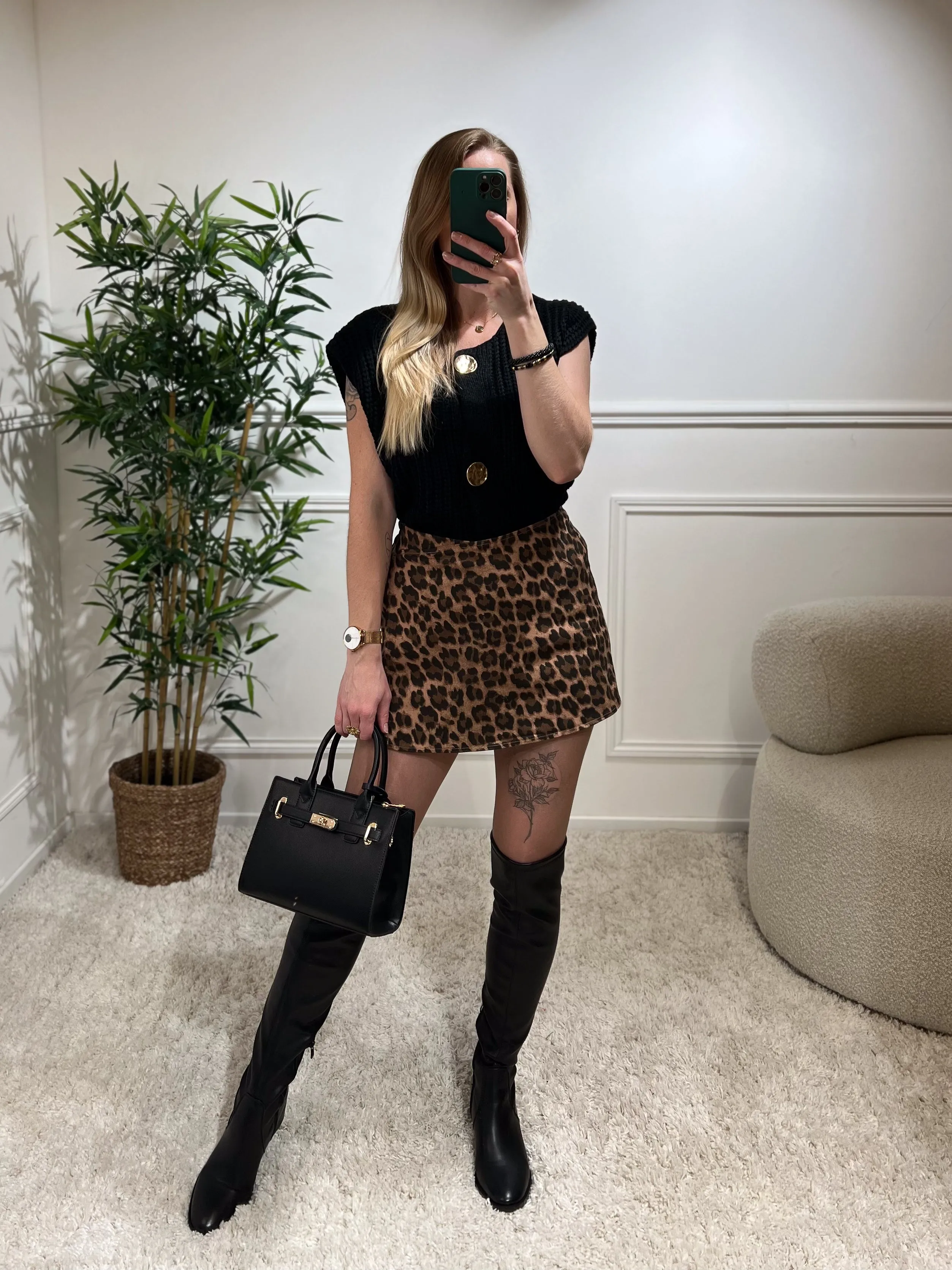 Jupe short JANIE