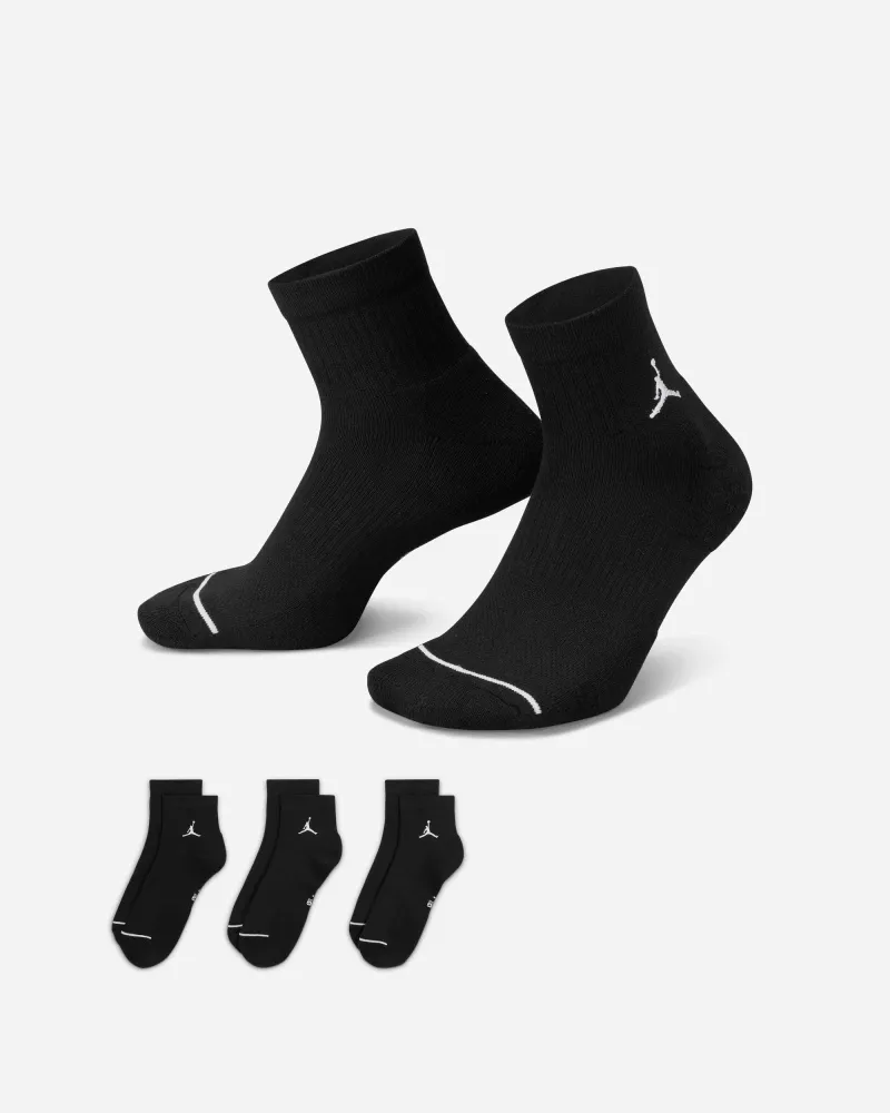 Lot de paires de chaussettes Nike Jordan Noir