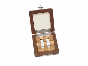 Mitutoyo 516-833-26 Ensemble de 2 calibres d'épaisseur 1 mm en carbure - classe as-1