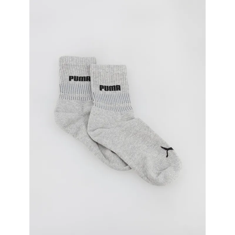 Pack 6 paires de chaussettes hautes rib noir - Hugo | wimod
