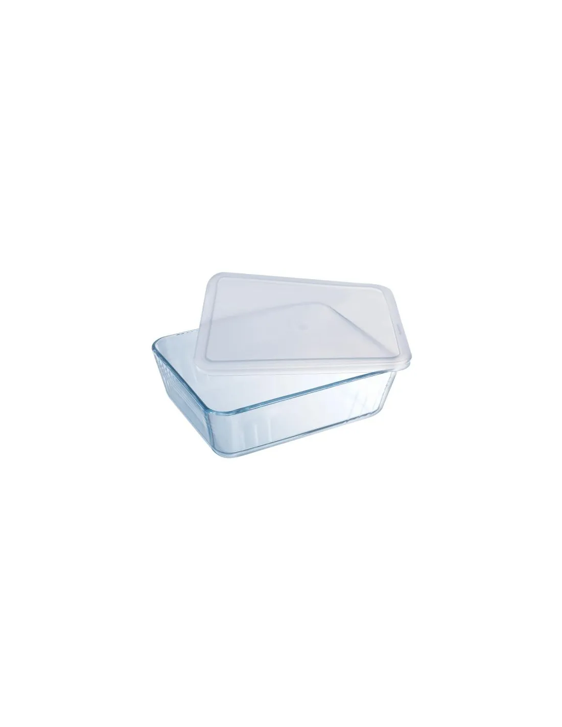 plat rectangulaire avec couvercle 22 x 17 cm - cook & store classic - pyrex