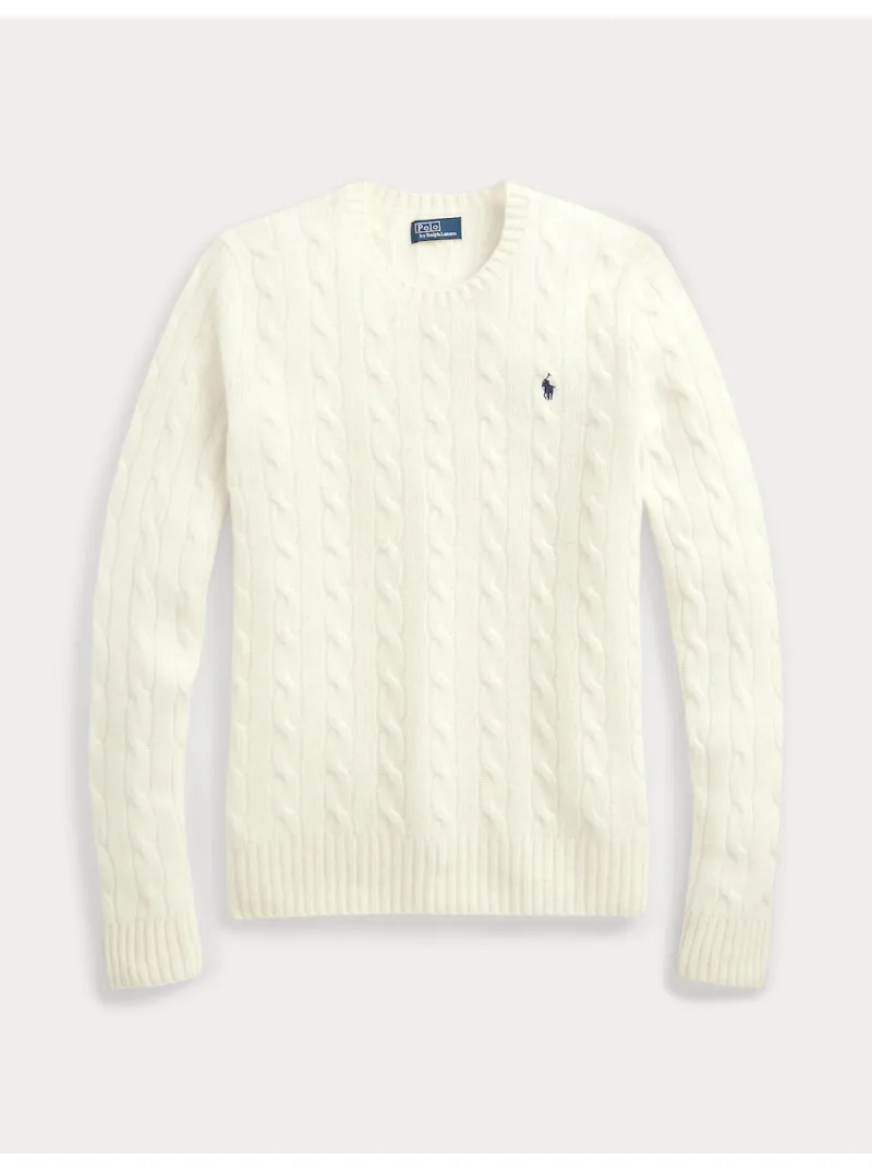 Pull col rond en laine et cachemire Ralph Lauren