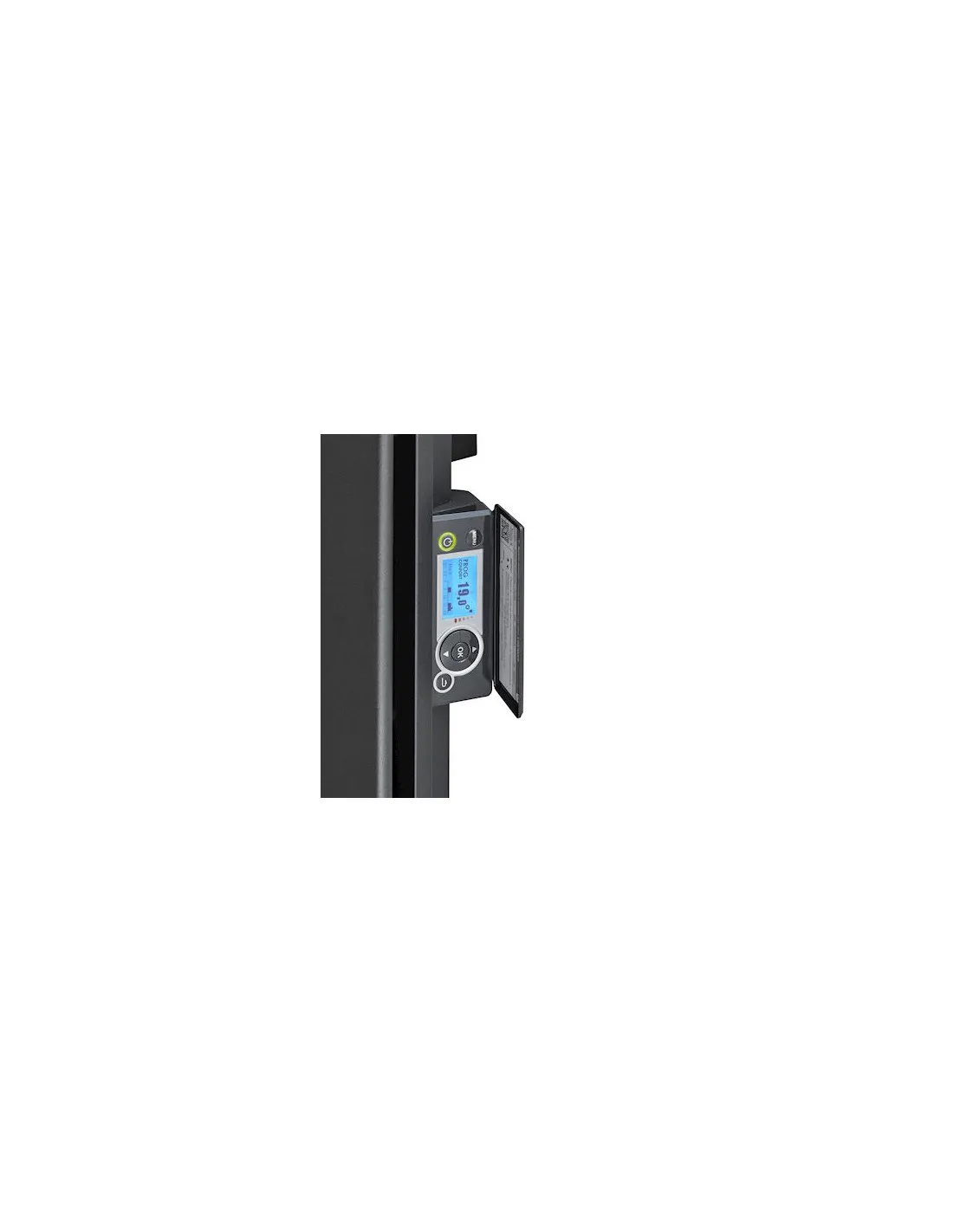 Radiateur connecté Oniris pilotage intelligent vertical 1000W gris étoilé ATLANTIC 503916