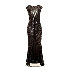 Robe Année 30 Noire