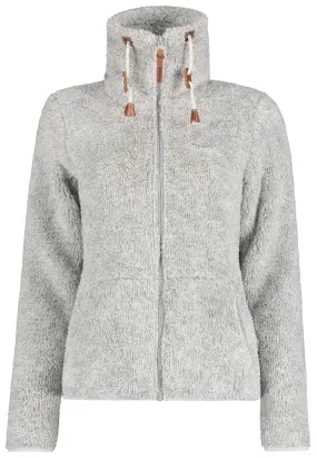 VesteIcepeak Women Colony Midlayer Jacket Light Grey
